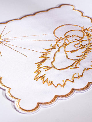 Christmas embroidered chalice linen - LITURGICAL SHOP