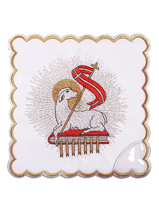 Embroidered Lamb's Cup Linen - LITURGICAL SHOP