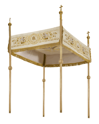 Embroidered canopy - LITURGICAL SHOP