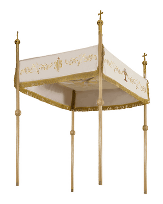 Embroidered canopy - LITURGICAL SHOP