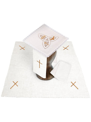 Embroidered chalice linen HOLY TRINITY - LITURGICAL SHOP