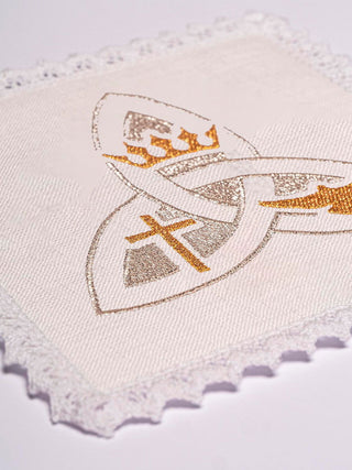 Embroidered chalice linen HOLY TRINITY - LITURGICAL SHOP