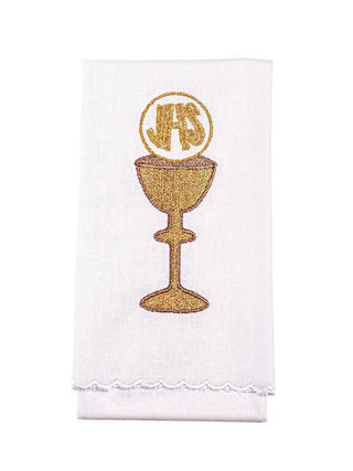 Embroidered chalice set with a chalice motif - LITURGICAL SHOP