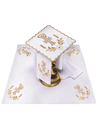 Embroidered cup linen with PAX motif - LITURGICAL SHOP