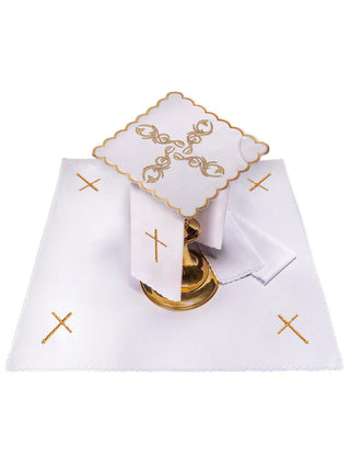 Embroidered cup linen with decoration - LITURGICAL SHOP