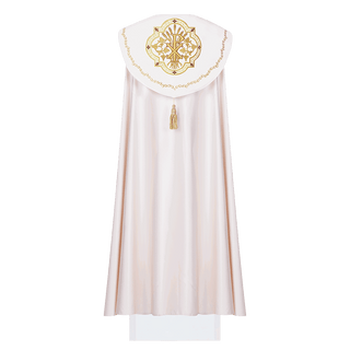 Eucharistic cape monogrammed PAX ecru - LITURGICAL SHOP