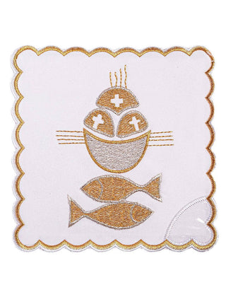 Fish embroidered cup linen - LITURGICAL SHOP