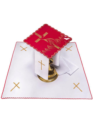 Holy Spirit embroidered chalice linen - LITURGICAL SHOP