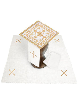 IHS Embroidered Chalice Set - LITURGICAL SHOP