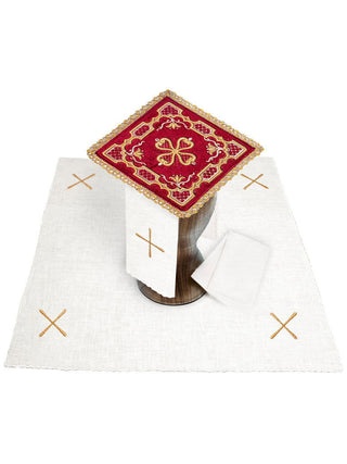 IHS Embroidered Chalice Set - LITURGICAL SHOP