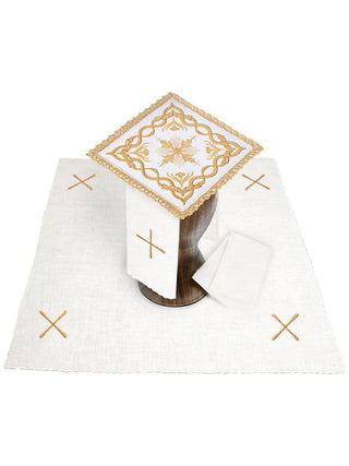 IHS Embroidered Chalice Set - LITURGICAL SHOP