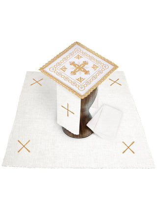 IHS Embroidered Chalice Set - LITURGICAL SHOP