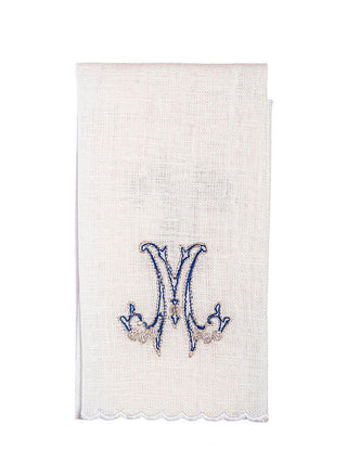 Linen chalice linen with Marian embroidery - LITURGICAL SHOP