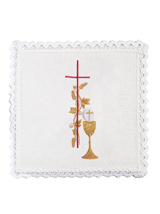 Linen cup linen Cross Chalice - LITURGICAL SHOP