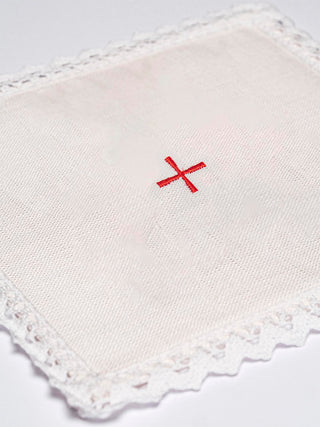 Linen cup linen embroidered linen underwear - LITURGICAL SHOP