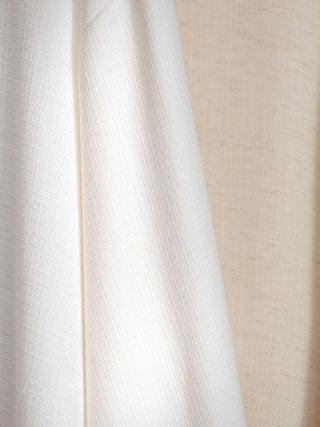 Linen priest's alb made of natural weave fabric white - LITURGICAL SHOP