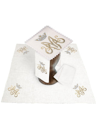 Marian linen chalice underwear - LITURGICAL SHOP