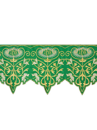 Metre with IHS monogram in green - LITURGICAL SHOP