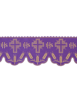 Metre with IHS monogram in red cross motif - LITURGICAL SHOP