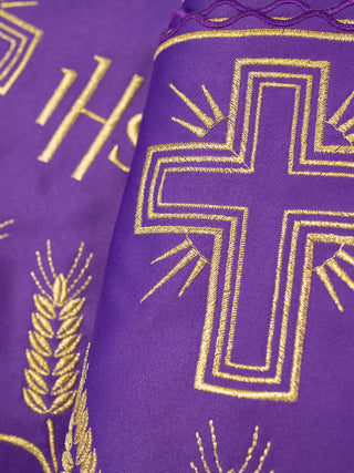 Metre with IHS monogram in red cross motif - LITURGICAL SHOP