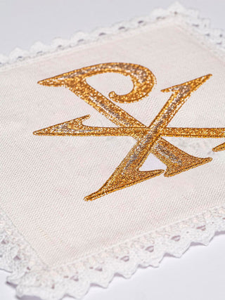 PAX linen embroidered chalice linen - LITURGICAL SHOP