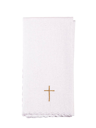 Red chalice linen with Holy Spirit embroidery - LITURGICAL SHOP