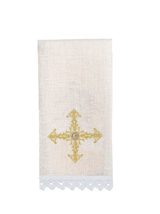 Richly Embroidered Chalice Set With IHS - LITURGICAL SHOP