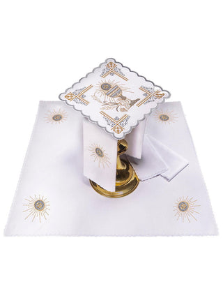 Richly decorated chalice linen - LITURGICAL SHOP