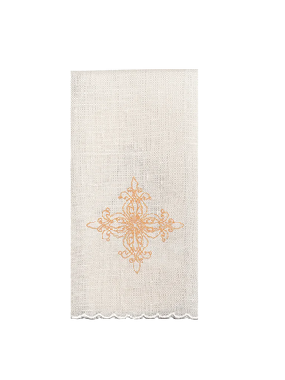 Richly decorated embroidered chalice linen - LITURGICAL SHOP