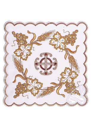 Richly embroidered chalice linen - LITURGICAL SHOP