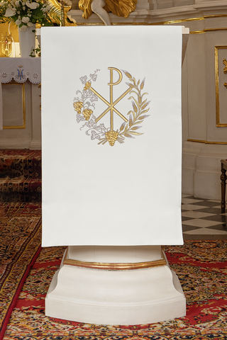 Lectern cloth with PAX embroidery 55x250 cm