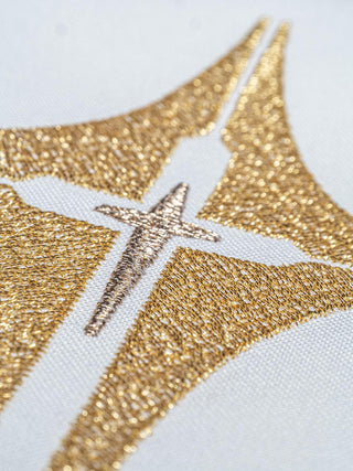 Deacon Stole with Embroidered Cross - High-Quality Fabric