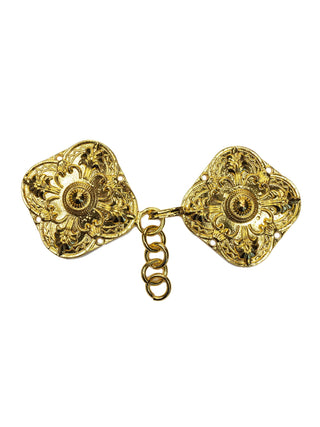 Golden classic clasp for a cope - 1 piece